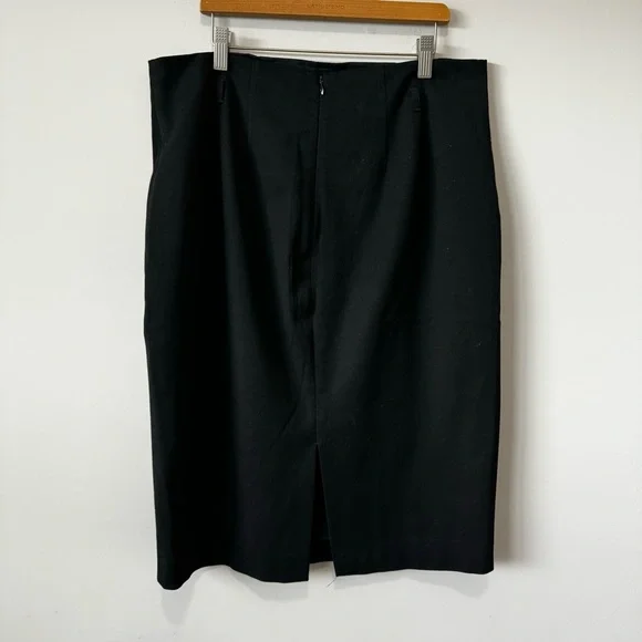 Express black pencil skirt midi - Picture 3 of 5